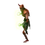 Burning Dead Mage idle animation