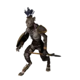 Spear Cat idle animation